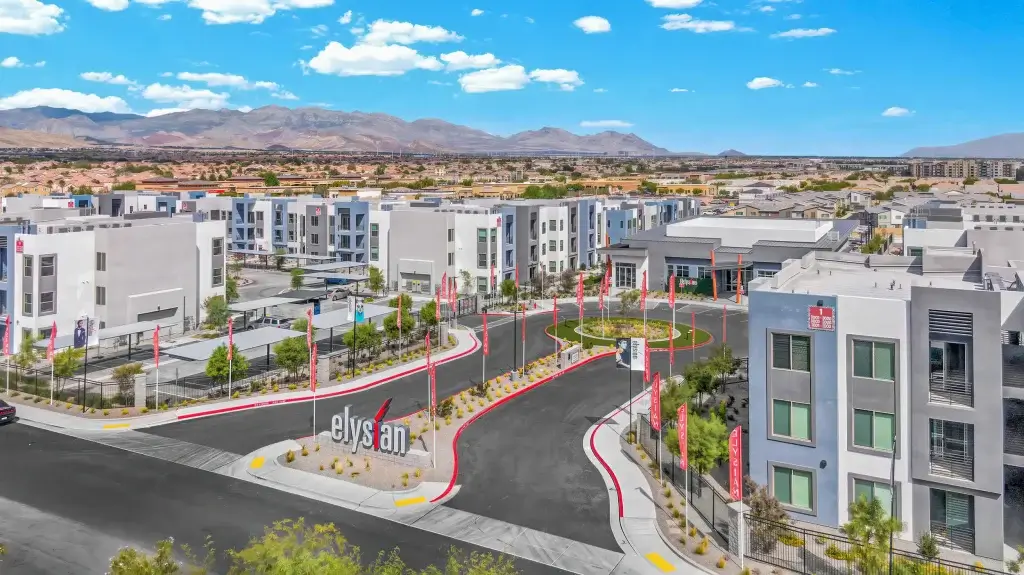 elysian at post aerial view